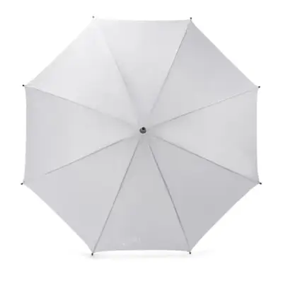 Biały parasol reklamowy