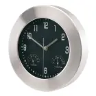 Aluminiowy zegar JUPITER srebrny