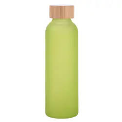 Szklana butelka TAKE FROSTY - kolor zielone jabłko