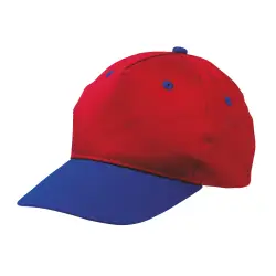 Czapka baseballowa dziecięca CALIMERO niebieski/czerwony