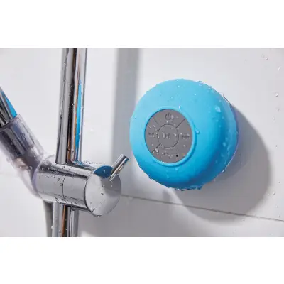 Głośnik bluetooth pod prysznic WAKE UP niebieski/szary