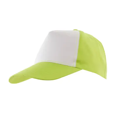 5 segmentowa czapka SHINY zielony