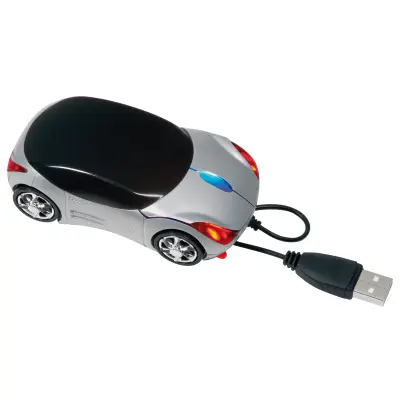 Mysz optyczna USB PC TRACER srebrny/czarny