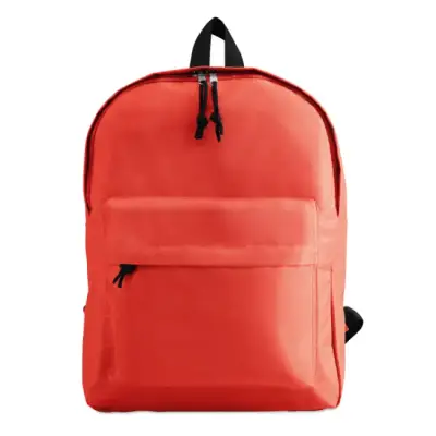 Bapal - Plecak z zewnętrzną kieszenią - Kolor czerwony