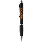 Długopis ze stylusem Nash - kolor czarny