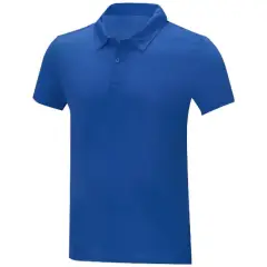 Deimos męska koszulka polo o luźnym kroju kolor niebieski / L