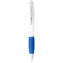 Długopis Nash czarny wkład - kolor biały