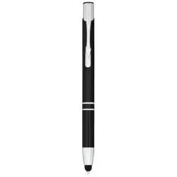 Długopis ze stylusem Olaf - kolor czarny