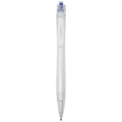 Honua długopis z plastiku PET z recyklingu - kolor niebieski