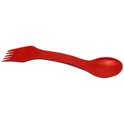 Łyżka, widelec i nóż Epsy 3 w 1 - kolor czerwony