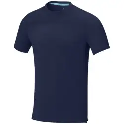 Borax luźna koszulka męska z certyfikatem recyklingu GRS kolor niebieski / XXL