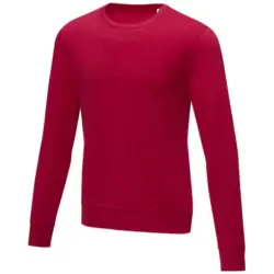Zenon męska bluza z okrągłym dekoltem kolor czerwony / XL