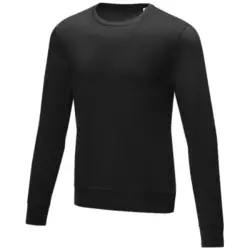 Zenon męska bluza z okrągłym dekoltem kolor czarny / XL