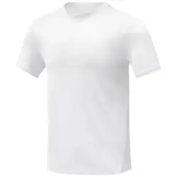 Kratos męska luźna koszulka z krótkim rękawkiem kolor biały / XL