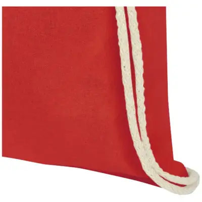 Plecak bawełniany premium Oregon - kolor czerwony