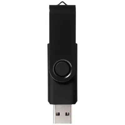 Pamięć USB Rotate Metallic 4GB - kolor czarny