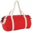 Bawełniana torba sportowa Barrel - kolor czerwony