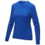 Damska koszulka z długim rękawem Ponoka - rozmiar  L - kolor niebieski