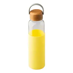 Szklana butelka Refresh 560 ml - żółty