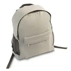Plecak odblaskowy na laptop Antar kolor srebrny