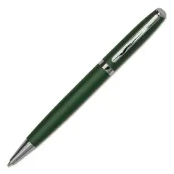 Długopis aluminiowy Trail kolor ciemnozielony