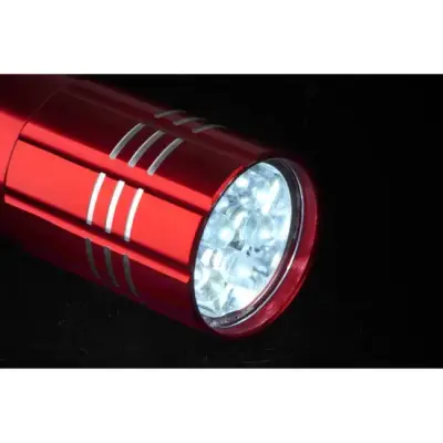Latarka LED Jewel  - kolor czerwony