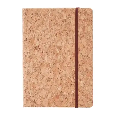 Notatnik 145x210/80k kratka Robledo  - kolor brązowy