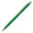 Długopis plastikowy Touch Point  - kolor zielony