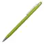 Długopis aluminiowy Touch Tip  - kolor jasnozielony