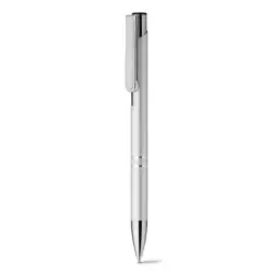 Długopis wykonany z metalu kolor srebrny