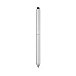 Długopis z końcówką dotykową, aluminium kolor srebrny