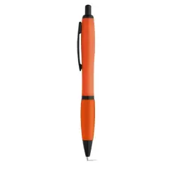 Długopis z metalowym klipsem kolor pomarańczowy