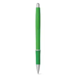 Długopis z uchwytem antypoślizgowym kolor zielony