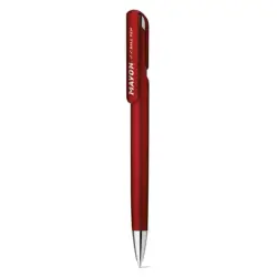Długopis z klipsem kolor burgund