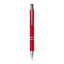 Długopis z metalowym klipsem kolor czerwony
