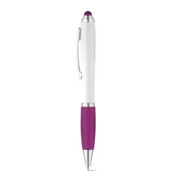 Długopis z metalowym klipsem kolor purpurowy