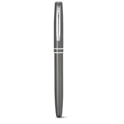 Zestaw pióro kulkowe i długopis, aluminium kolor stalowy