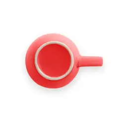 Kubek ceramiczny 370 ml kolor czerwony
