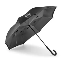 Odwrotnie otwierany parasol kolor szary