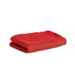 Odświeżający ręcznik sportowy kolor czerwony