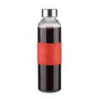 Butelka szklana GLASSI 520 ml - czerwona