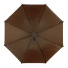 Brązowy parasol reklamowy