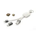 Kabel USB 2w1 MOBEE - biały
