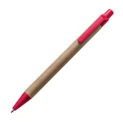 Długopis tekturowy - kolor czerwony