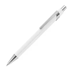 Długopis metalowy - matowy - kolor biały