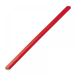Ołówek stolarski drewniany - HB - kolor czerwony