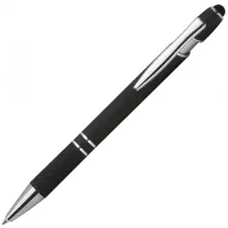 Długopis plastikowy touch pen kolor czarny
