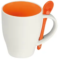 Kubek ceramiczny 250 ml - kolor pomarańczowy