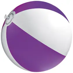 Dmuchana piłka plażowa 26 cm - kolor fioletowy