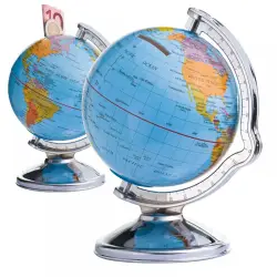 Skarbonka globus - kolor wielokolorowy